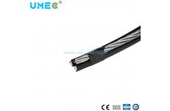 China IEC XLPE or PE Insulation 10mm2 35mm2 50mm2 Aluminum ABC Black Cable supplier