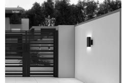China Double Head Shell E27 Outdoor Wall Lamp LED Waterproof Modern Simple 6w supplier