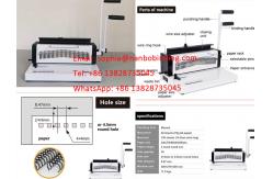 China A6 Paper Notebook Binding Punching Machine Portable Style supplier