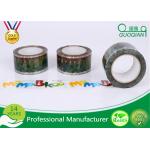 Custom Sealing OPP / Bopp Self Adhesive Tape With Crystal Clear Printed