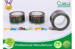China Custom Sealing OPP / Bopp Self Adhesive Tape With Crystal Clear Printed supplier