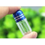56mm Clear Plastic Medicine Bottles 5g Cylindrical Mini Pill Cases for sale