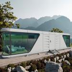 Intelligent Space Capsule House High Performance Prefabricated Building for sale