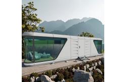China Portable Living Space Capsule | Prefabricated Module with Outdoor Balcony and Kitchen supplier