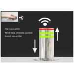 Traffic Safety Automatic Retractable Bollards 304 / 316 SS Bollard With 6mm - 10mm Thickness