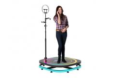 China Remote Control 360 Camera Booth 360 Spinning Booth Automatic Slow Motion 31.5″ supplier