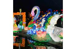 China Large Animal Shaped Lanterns / New Year Chinese Lantern Customized supplier
