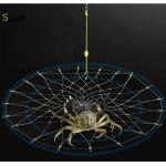 Customized Crab Net Bait Cage Foldable Crab Catching Cage For Ultimate Catch