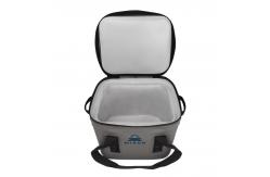 China Small Soft 24 Can Cooler Bag Durable Reusable For Beer Insulation supplier