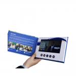 Wholesale 7 inch LCD panel paper video screen business card advertising greeting card for sale