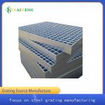 Silver Heavy Duty Steel Grate Galvanised Steel Walkway Grid for sale