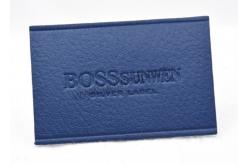 China Debossed Leather Jean Patches supplier