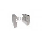 Pedestrian Biometrics Swing Barrier Gate SUS304 Fingerprint RFID Reader for sale