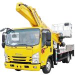 Philippines KV100 ISUZU Truck Mounted Aerial Work Platform Bucket Truck Aerial Working Platform 28m to 33Meters for Sales for sale