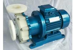 China Iron Casing Megnetic Driven Centrifugal Pump With Fluorine Plastic Flow Through Components supplier