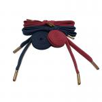 Red Cotton Drawcord Drawstring Cord With Metal Tips For Hoodies for sale