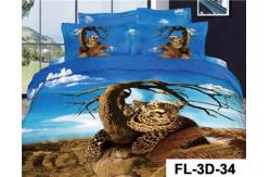 China 40s 200TC 3D Reactive Printed Sheet Set supplier
