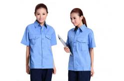 China Polyester Fabric Industrial Work Uniforms Light Breathable , Custom Work Shirts supplier
