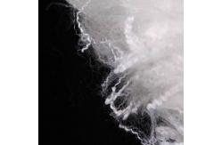 China White Polyester Artificial Staple Fiber 51mm 180℃ For Automotive Interior Use supplier