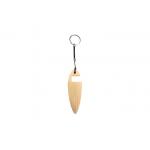 Bamboo Metal Key Holder Phone Holder Nature Bamboo Color Wooden Metal Keyring for sale