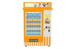 China Fruit Coolant Vending Machine Belt Conveyor Sandwich Cupcake With Lift supplier