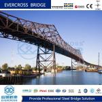 ASTM Steel Truss Bridge With Flexible Design For Railway Bridge And Highway Bridge for sale