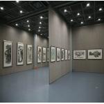 Aluminum Frame 65mm Movable Operable Partition Wall For Exhibition Hall for sale