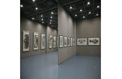 China Aluminum Frame 65mm Movable Operable Partition Wall For Exhibition Hall supplier