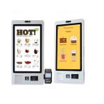 Supermarket Self Service Information Terminal 32inch Automatic Checkout Machine for sale