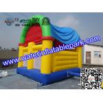 CE Certificated Inflatable Bouncy Castle , Kids Inflatable Bouncer With Slide for sale