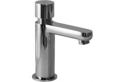 China Chrome Plated Self Closing Water Saving Sink Faucet Time Delay Tap supplier