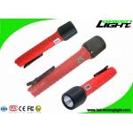 Rubber Switch Explosion Proof Torch 25000Lux IP68 Waterproof 1200 Battery Cycles