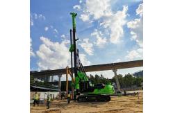 China Construction Equipment Hydraulic Pile Driver Machine 230 KN Main Winch Pull Force supplier