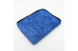 China 800GSM Microfiber Car Cleaning Towel  Twist Pile supplier