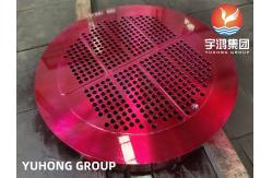 China ASTM A182 F304 / 1.4301 Stainless Steel Tubesheet Heat Exchanger Component supplier