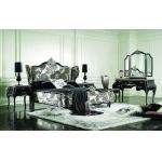 5pcs Home Wooden Carved King Size Bedroom Furniture Sets End Table Dressing Table for sale