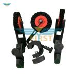 Black Pig Hair Heidelberg Brush Wheel For Packaging In Carton Box for sale