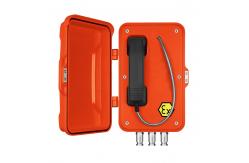 China Auto Dial Analog Explosion Proof Telephone With Aluminium Alloy Material Case supplier