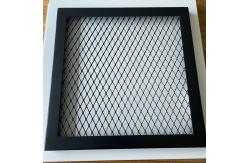 China Modern Aluminum Metal Ceiling Hook On Mesh Panel 20x40mm Thickness 2.0mm supplier