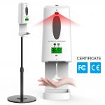LCD 1300ml Forehead Thermometer Hand Sanitizer Refillable for sale