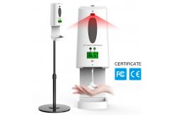 China LCD 1300ml Forehead Thermometer Hand Sanitizer Refillable supplier