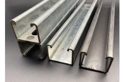 China 1M Primed Steel Strut C Channel Double Strut Channel For HAVC System supplier