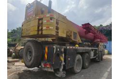 China STC800 80 Ton Truck Crane Powered by Weichai Engine and 5 Crane Jib supplier