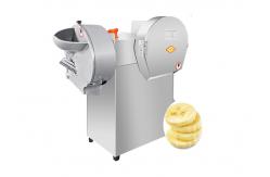 China Cube Slicing Multifunction Vegetable Cutting Machine 90KG for Onion supplier