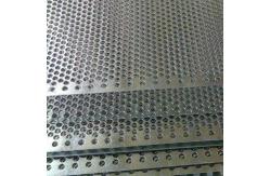 China φ2-6mm Punch Plate / Perforated Sheet Galvanized Material Silver supplier
