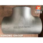 ASTM A403 WP316L Stainless Steel Seamless Buttweld Fittings Equal Tees for sale