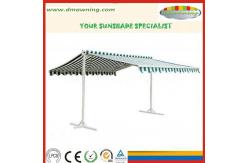 China Strong double side retractable awning,free standing awnings, awning with rain channel supplier