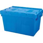 Eco Friendly Square Plastic Crates Reinforced Durable High Load Capacity