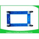 Foldable Antistatic Plastic Moving Dolly Transport Turnover For Industrial