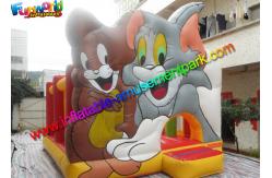 China Amazing Tom And Jerry Commercial Bouncy Castles Inflatable Jumping House Water - Proof supplier